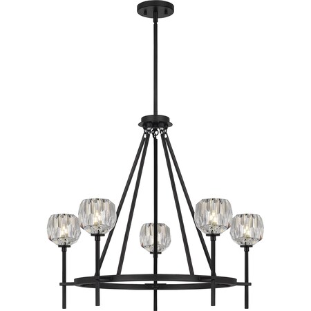Quoizel Regalia Chandelier RGA5028MBK